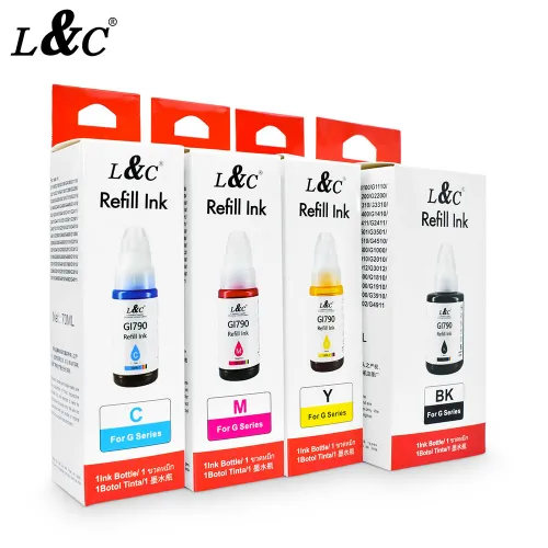 GC890 G2800 Refill Ink Compatible For Canon Ink Printer 190/290 490/590 690/790/890/990