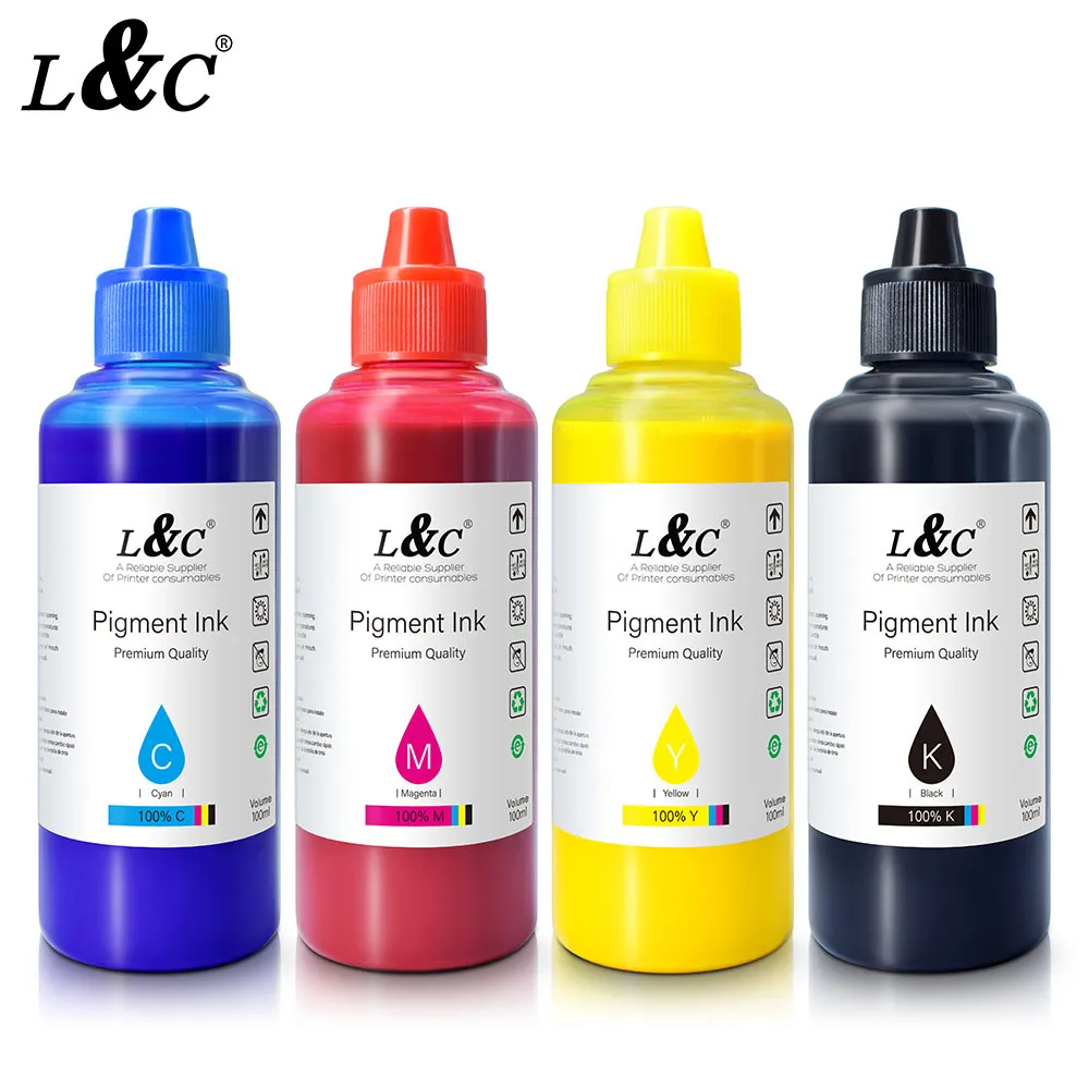 Hot sale 100ml Premium art paper refill pigment ink For Epson XP600 L1800 L1805 DX5 DX7 P6000 P7000 P8000 7800 7880 9800 9880