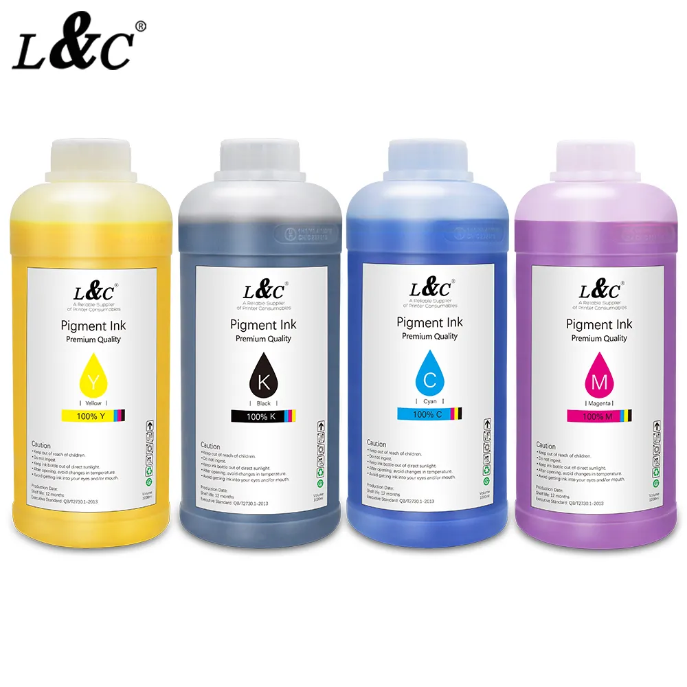 100ml 500ml 1000ml Premium art paper refill pigment ink For Epson stylus pro & XP600 L1800 L1300 L805 L800